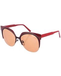 Marni - Metal Sunglasses With Oval Shape Me101S - Lyst