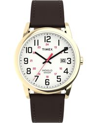 Timex - Easy Reader Classic Watch Tw2Y12700 Leather - Lyst