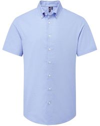 PREMIER - Supreme Oxford Short-Sleeved Formal Shirt (Oxford) - Lyst