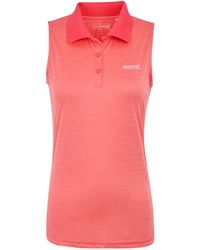 Regatta - Ladies Tima Ii Sleeveless Polo Shirt Bloom) - Lyst