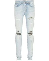 Amiri - Mx1 Camo Patch Jeans - Lyst