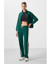 TOMMY LIFE - Striped Palazzo Pants With Drawstring Waist - Lyst