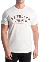 U.S. POLO ASSN. - Cotton Short Sleeve T-Shirt Us42154024 - Lyst