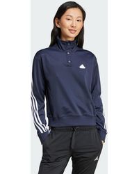 adidas - Iconic Wrapping 3-Stripes Snap Track Jacket - Lyst
