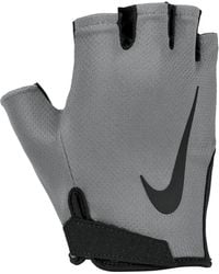 Nike - Gym Essential 2024 Fitness Vingerloze Handschoenen (grijs/zwart) - Lyst