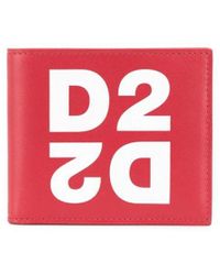 DSquared² - D2 Mirrored Wallet - Lyst