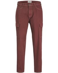 Jack & Jones - Cargo Combat Trousers Loose Fit Multi-Pockets - Lyst