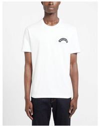 Paul & Shark - Arch Printed Logo Organic Cotton T-Shirt - Lyst