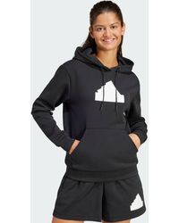 adidas - Future Icons Badge Of Sport Hoodie - Lyst