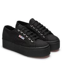 Superga - Ladies 2790 Linea Up Down Trainers (Full) - Lyst