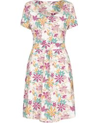 Mountain Warehouse - Orchid Patterned Uv Summer Dress With Side Pockets Holiday Beach Cotton - Lyst