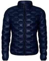 Infinity Leather - Herren-Puffer-Stepp-Bomber-Lederjacke – Recife - Lyst