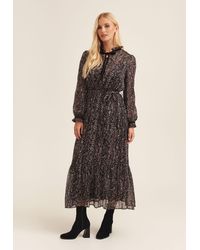 Gini London - Taartkorst Midaxi Met Contrasterende Randen - Lyst