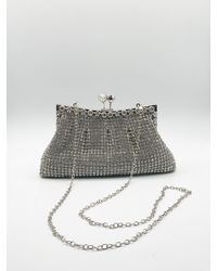 SVNX - Crystal Clutch Bag - Lyst