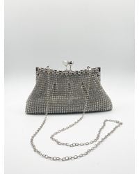 SVNX - Crystal Clutch Bag - Lyst