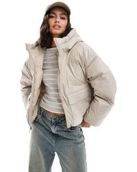 Converse - Short Puffer Jacket - Lyst