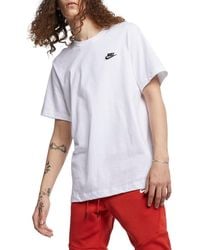 Nike - Sportswear Club T Shirt Cotton - Lyst
