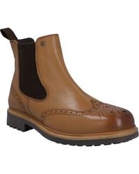 HUNTER - Cawdor Brogue Dealer Boots - Lyst