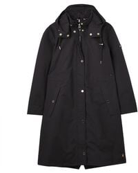 Joules - Taunton Hooded Waterproof Jacket Coat Cotton - Lyst