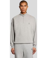 Lyle & Scott - Lounge 1/4 Zip Sweatshirt - Lyst
