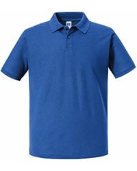Russell - Authentic Pique Polo Shirt (Bright Royal) - Lyst