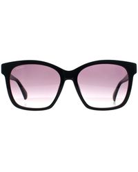 Max Mara - Square Shiny Smoke Gradient Mm0042 Logo9 - Lyst