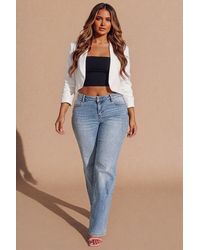 Femme Luxe - Cropped Lightweight Blazer- Tenzy - Lyst