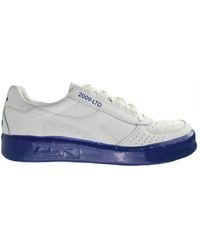 Diadora - B.Elite Msgm Trainers Leather (Archived) - Lyst