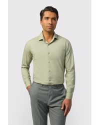 Limehaus - Long Sleeve Forward Point Collar Tailored Formal Shirt - Lyst