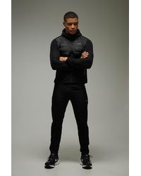 BoohooMAN - Active Quilted Regular Fit Tracksuit - Lyst