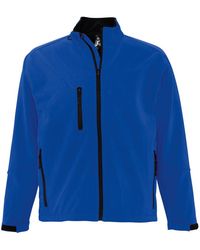 Sol's - Relax Soft Shell Jacket (Breathable, Windproof And Water Resistant) (Royal) - Lyst