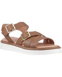 Hush Puppies - Cady Leather Sandals - Lyst