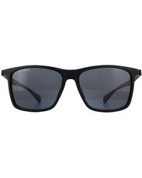 BOSS - Sonnenbrille Boss 1078/S 003 Ir Matt Grau - Lyst
