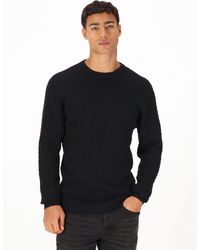 Luke 1977 - The Hamptons Textured Knitted Jumper - Lyst