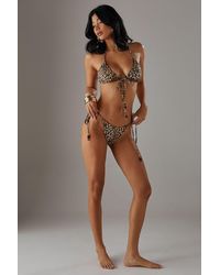 Warehouse - Bead Detail Tringle Bikini Bottom - Lyst