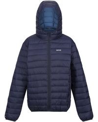 Regatta - Ladies Marizion Hooded Padded Jacket /Sea Haze) - Lyst