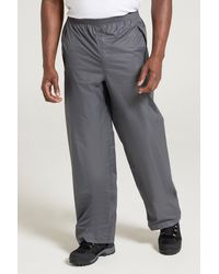 Mountain Warehouse - 'Pakka' Waterproof Rain Overtrousers With Pocket Breathable Everyday Pants Polyamide - Lyst