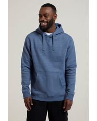 Mountain Warehouse - 'Dorset' Hoodie Drawcord Adjustable Hood Warm Cosy Pullover Cotton - Lyst