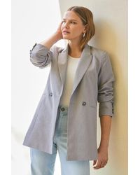 Sosandar - Double Breasted Blazer - Lyst