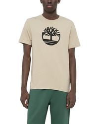 Timberland - T Shirts Kennebec River Tree Logo Crew Neck Pullover Summer Top - Lyst