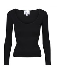 Ruey - Ladies Essentials Long Sleeve Top Sculpting Recycled Stretch Everyday Fit - Lyst