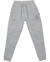 Aquascutum - Solid Patterned Tapered Fit Slim Joggers - Lyst