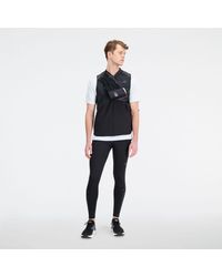 New Balance - Impact Run Luminous Packable Vest In Zwart - Lyst
