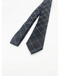 SVNX - Minimal Check Print Tie - Lyst