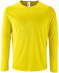 Sol's - Sporty Long Sleeve Performance T-Shirt (Neon) - Lyst