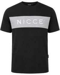 Nicce London - Mercury Stripe T-Shirt - Lyst