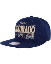 Mitchell & Ness - Nhl Colorado Avalanche With Love Cap - Lyst
