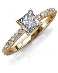 Myc Paris - Einfacher Quadratischer Ring - Lyst