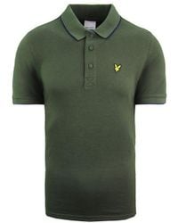 Lyle & Scott - Golf Tipped Polo Shirt - Lyst