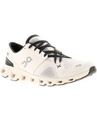 On Shoes - On Running Trainers Cloud X Lace Up Textile - Lyst